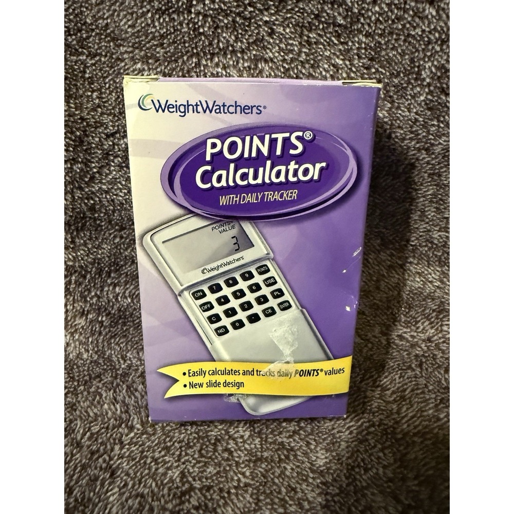 Weight Watchers Points Calculator Open Box Tested